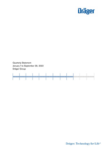 Thumbnail Drägerwerk
 Quarterly Report 2022-q3