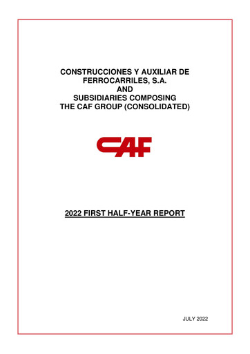 Thumbnail Construcciones y Auxiliar de Ferrocarriles Half-year Report 2022-h1