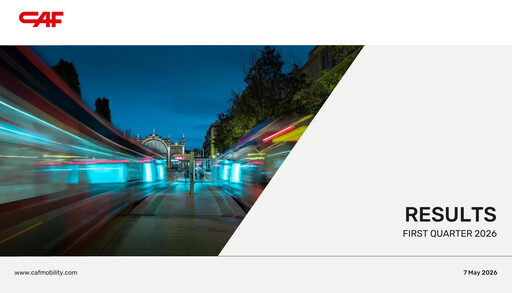 Thumbnail Construcciones y Auxiliar de Ferrocarriles Quarterly Report 2026-q1