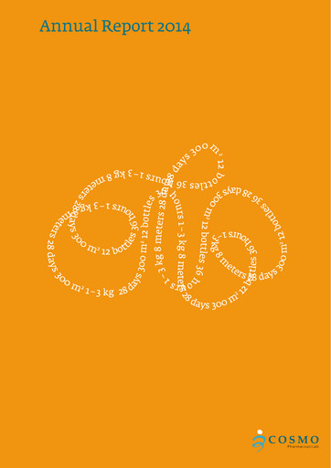 Thumbnail Cosmo Pharmaceuticals Annual Report 2014