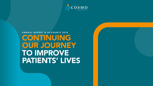 Thumbnail Cosmo Pharmaceuticals Annual Report 2018