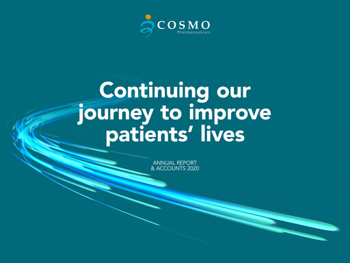 Thumbnail Cosmo Pharmaceuticals Annual Report 2020