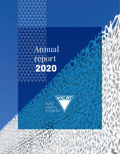 Thumbnail Vicat S.A. Annual Report 2020