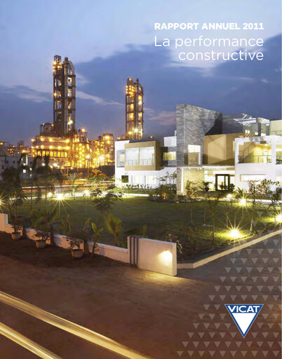 Thumbnail Vicat S.A. Annual Report 2011