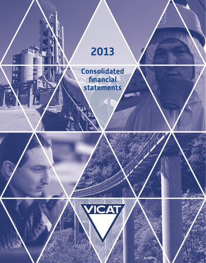 Thumbnail Vicat S.A. Financial Statement 2013