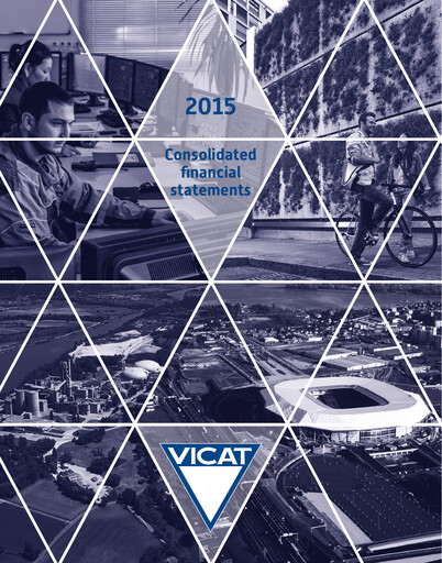 Thumbnail Vicat S.A. Financial Statement 2015