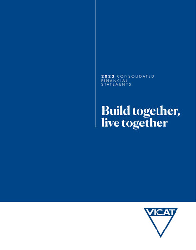 Miniature Vicat S.A. Bilan financier 2023