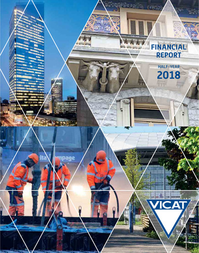 Thumbnail Vicat S.A. Half-year Report 2018-h1