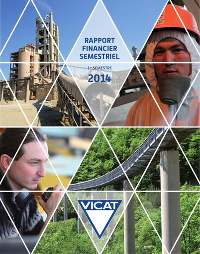 Miniature Vicat S.A. Rapport semestriel 2014-h1