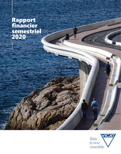 Miniature Vicat S.A. Rapport semestriel 2020-h1