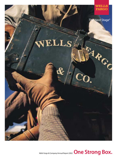 Thumbnail Wells Fargo Annual Report 2002