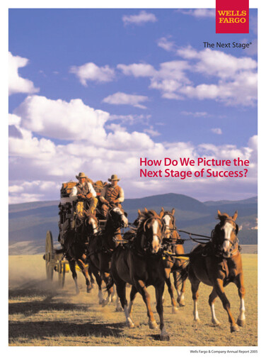 Thumbnail Wells Fargo Annual Report 2005