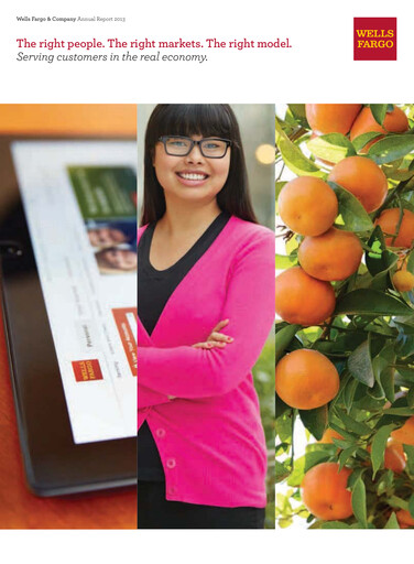 Thumbnail Wells Fargo Annual Report 2013