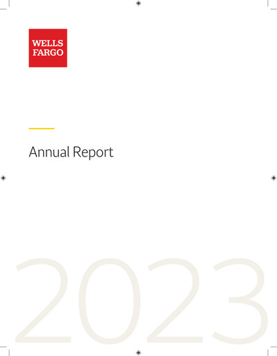 Thumbnail Wells Fargo Annual Report 2023