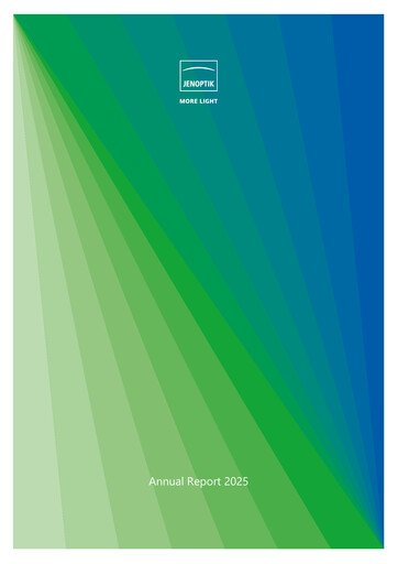 Thumbnail Jenoptik Annual Report 2025