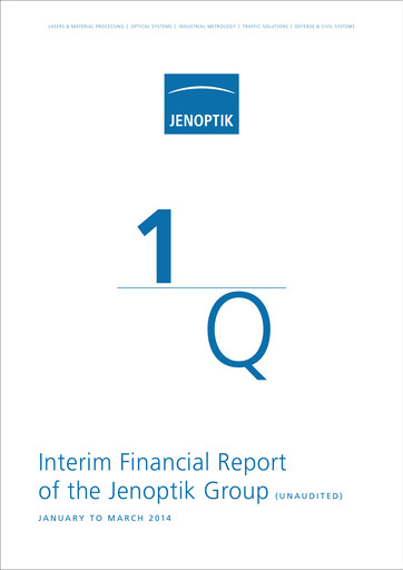 Thumbnail Jenoptik Quarterly Report 2014-q1