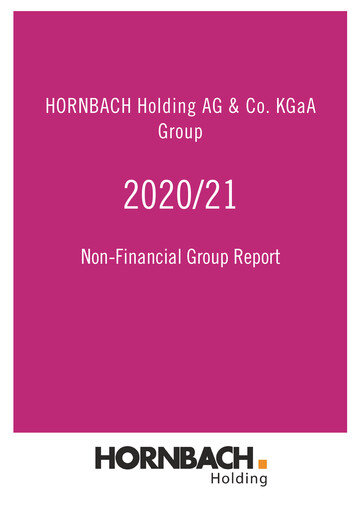Thumbnail Hornbach Holding
 ESG Report 2020-2021