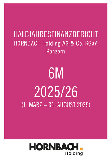 Thumbnail Hornbach Holding
 Half-year Report 2025-2026