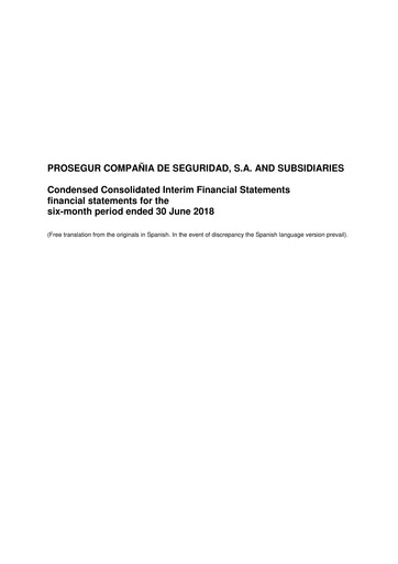Thumbnail Prosegur Half-year Report 2018-h1