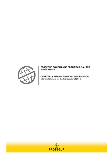 Thumbnail Prosegur Quarterly Report 2016-q1