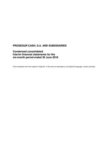Thumbnail Prosegur Cash Half-year Report 2018-h1