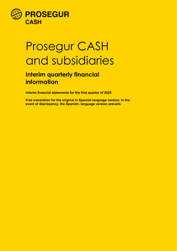 Vorschaubild Prosegur Cash Quartalsbericht 2025-q1