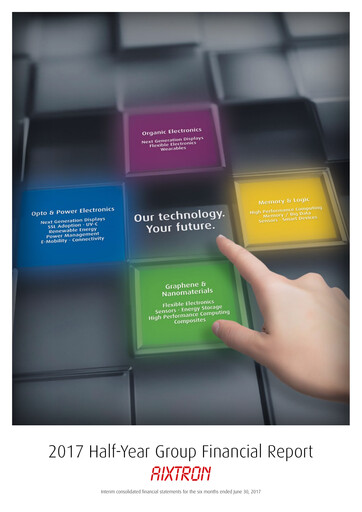 Miniature Aixtron Rapport semestriel 2017-h1