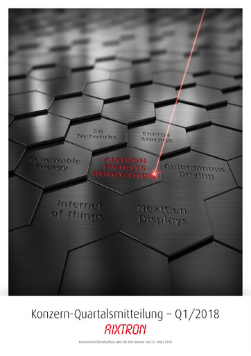 Miniature Aixtron Rapport trimestriel 2018-q1