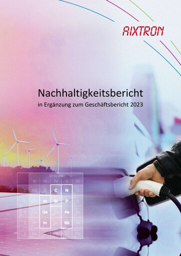 Thumbnail Aixtron Sustainability Report 2023