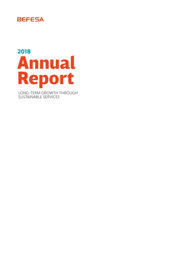 Thumbnail Befesa Annual Report 2018