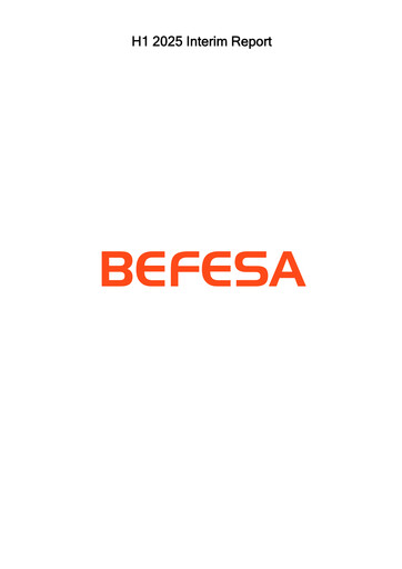 Miniature Befesa Rapport semestriel 2025-h1