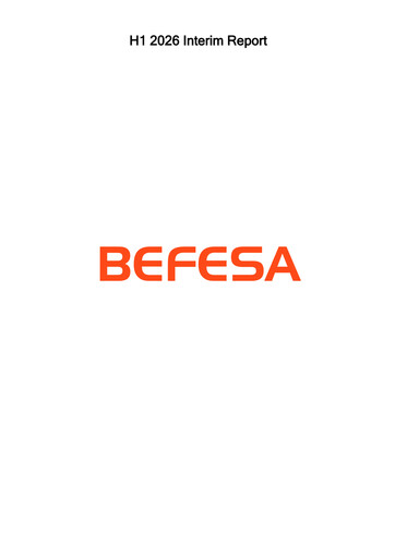 Thumbnail Befesa Half-year Report 2026-h1