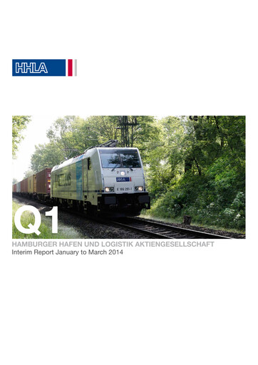 Thumbnail Hamburger Hafen
 Quarterly Report 2014-q1