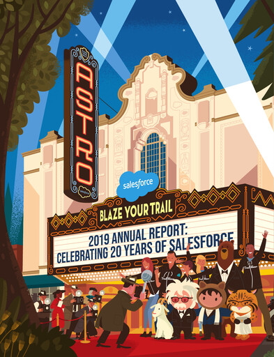 Thumbnail Salesforce Annual Report 2018-2019