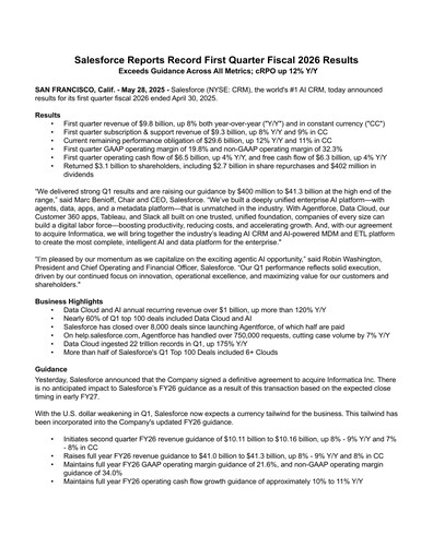Thumbnail Salesforce Quarterly Report 2025-2026-q1