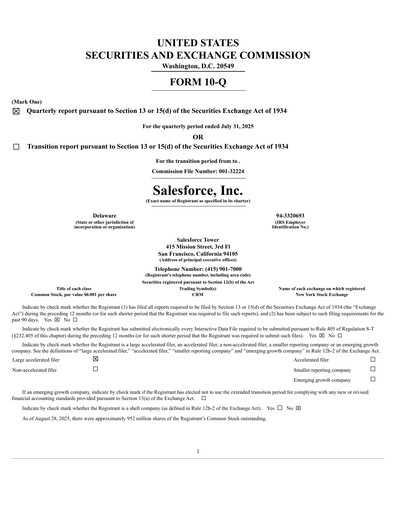 Vorschaubild Salesforce Quartalsbericht 2025-2026-q2