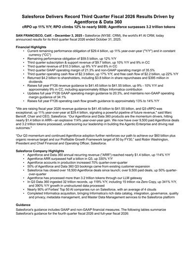 Thumbnail Salesforce Quarterly Report 2025-2026-q3