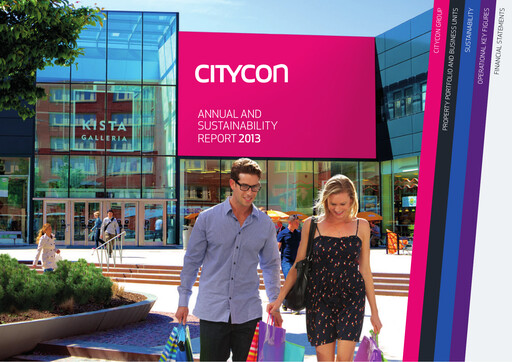 Thumbnail Citycon Annual Report 2013