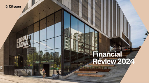 Thumbnail Citycon Annual Report 2024