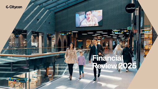 Thumbnail Citycon Annual Report 2025