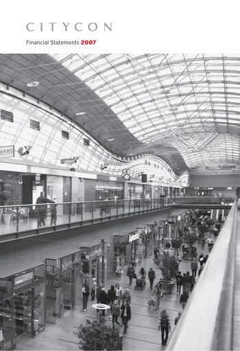 Thumbnail Citycon Financial Statement 2007