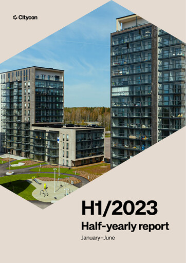 Thumbnail Citycon Half-year Report 2023