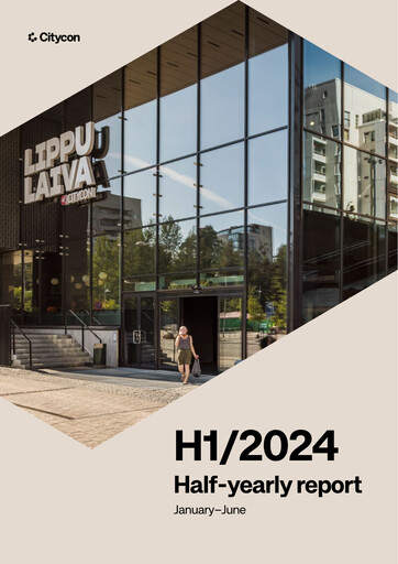 Thumbnail Citycon Half-year Report 2024