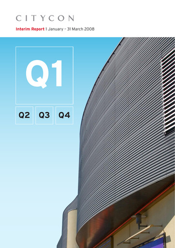 Thumbnail Citycon Quarterly Report 2008-q1