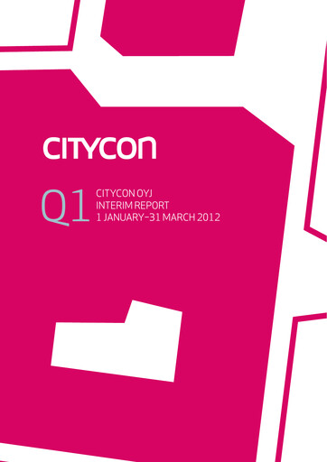 Thumbnail Citycon Quarterly Report 2012-q1