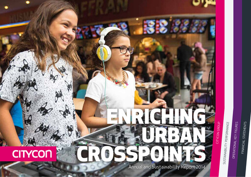 Thumbnail Citycon Sustainability Report 2014