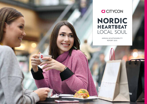 Thumbnail Citycon Sustainability Report 2015