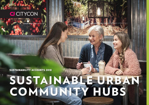 Thumbnail Citycon Sustainability Report 2018