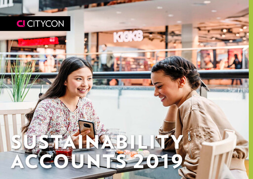 Thumbnail Citycon Sustainability Report 2019
