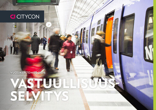 Thumbnail Citycon Sustainability Report 2016